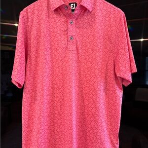 FootJoy Vibrant Pink Polo Shirt